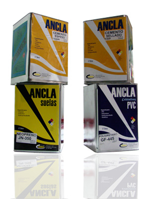 Lata pegamento Ancla